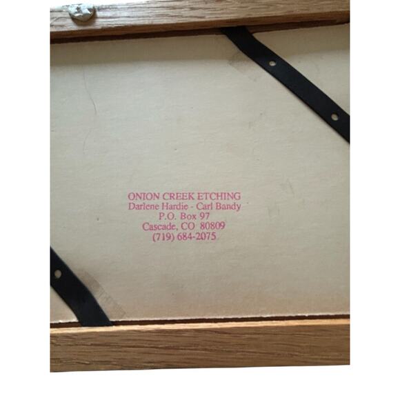 DARLENE HARDIE 125/500 Deviled Eggs Framed Farmhouse Decor eBay Ink LITHO Art - Picture 3 of 7